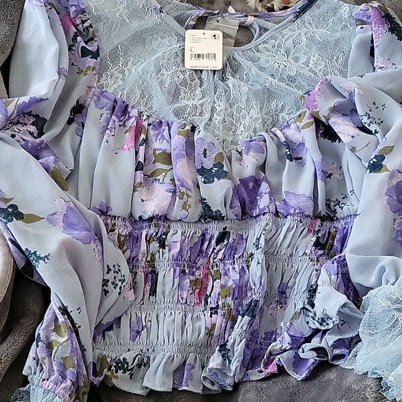 NWT Free People Daphne Blouse - Picture 4 of 8